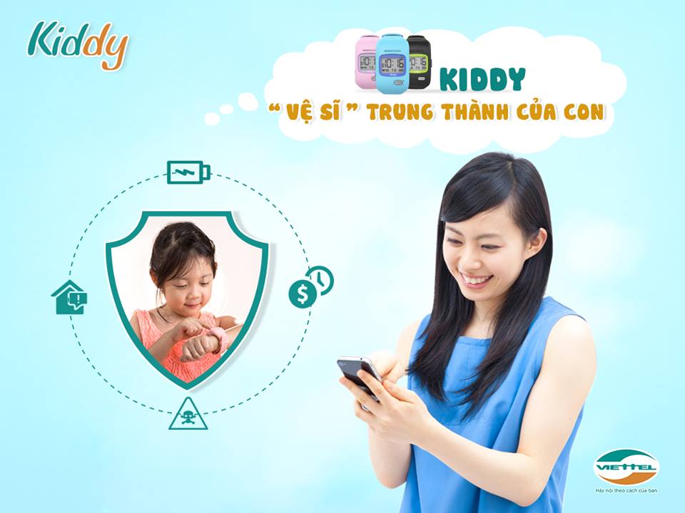 kiddy ve sinh trung thanh cua con