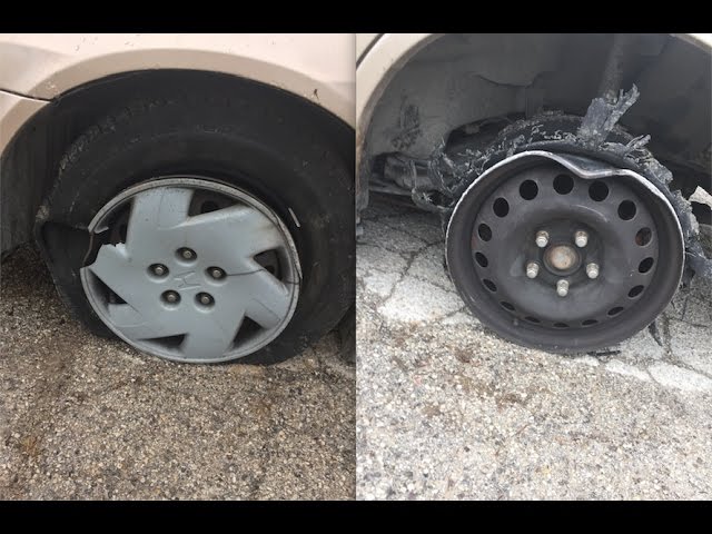 What Happens If You Drive On A Flat Tire - Youtube