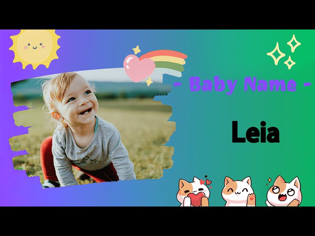Leia | Leia Name Meaning | Girl Name Meaning | Languid, Relaxed (2023) -  Youtube