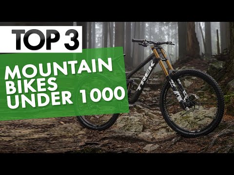 TOP 3 Best Mountain Bikes under 1000 in 2022!