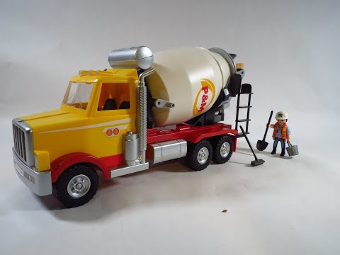 Playmobil - City Action - set # 9116 (2016) - Cement Truck - review