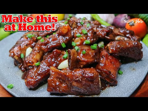 Tasty! SECRET to a Delicious Pork RIBS recipe that melts in your mouth 💯 SIMPLE WAY to COOK Pork rib